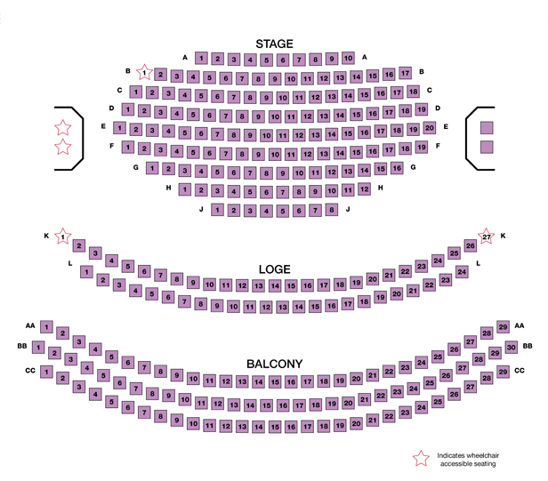 Seattle Rep Seating Chart